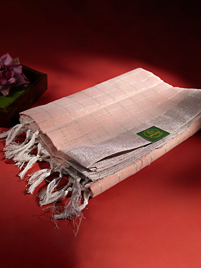 லீலா Linen Cotton Handloom Saree