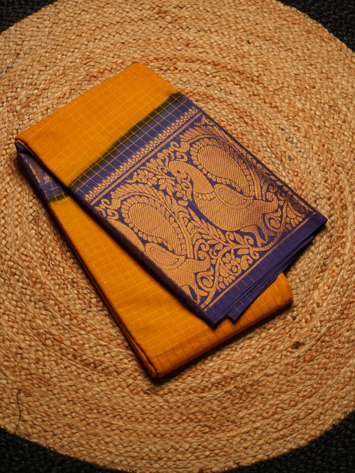 அதிரா BLOCK PURE SUNGUDI SAREE