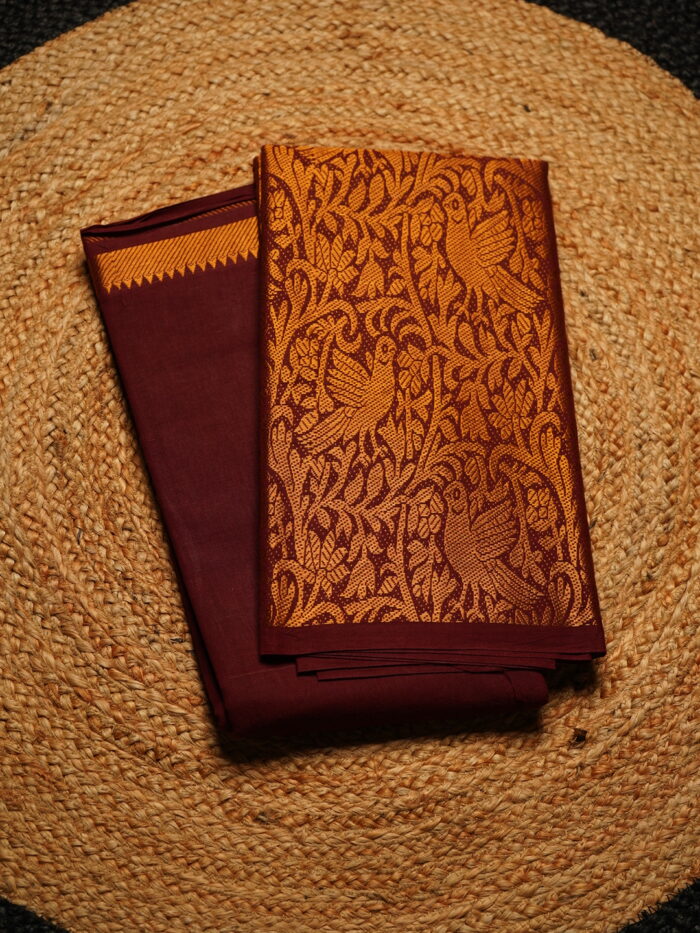 வசீகரா HANDLOOM SUNGUDI SAREE